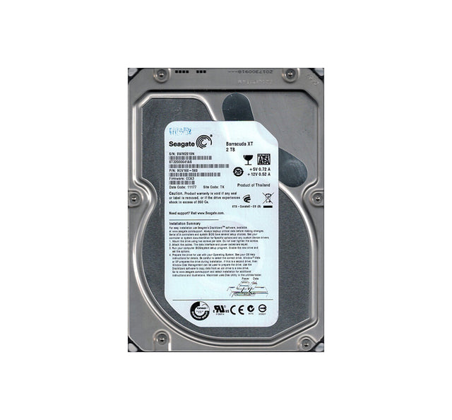 BarraCuda XT Series 2TB 7200RPM SATA 6Gb/s NCQ 64MB Cache CE 3.5-Inch Hard Drive