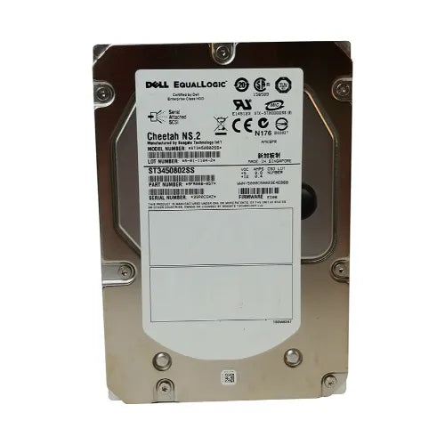 ST3450802SS-EQ - Dell Cheetah NS.2 Series 450GB 10000RPM SAS 6Gb/s 16MB Cache (CE) 3.5-Inch Hard Drive
