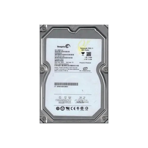 ST3500620AS-DEL - Dell BarraCuda 7200.11 Series 500GB 7200RPM SATA 3Gb/s 16MB Cache 512 3.5-Inch Hard Drive