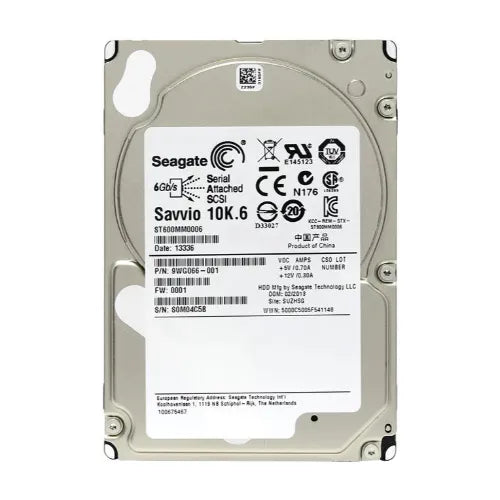 ST600MM0006-DELL - Dell 600GB 10000RPM SAS 6Gb/s 2.5-Inch Hard Drive