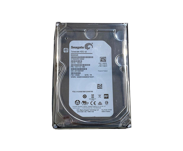 ST8000NC0002 - Seagate NAS 8TB 7200RPM SATA 6Gb/s 256MB Cache 512e 3.5-inch Hard Drive