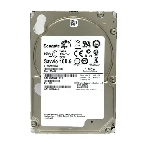 ST900MM0006-CISCO - Cisco 900GB 10000RPM SAS 6Gb/s Hot-Pluggable 64MB Cache (RoHS) 2.5-Inch Hard Drive