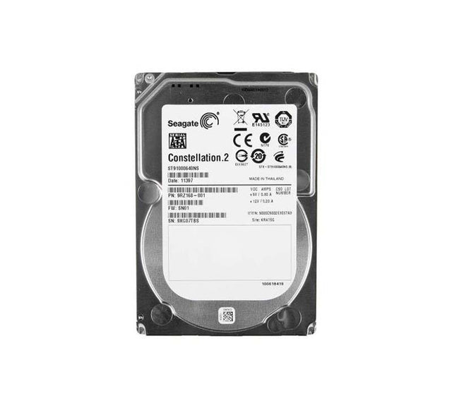 ST91000640NS - Seagate 1TB 7200RPM SAS 6Gb/s 2.5-Inch Hard Drive