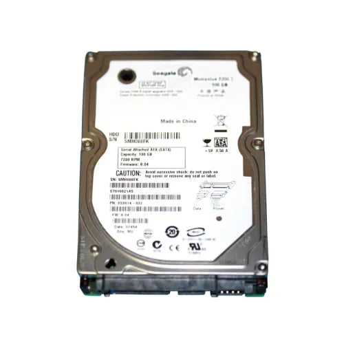Momentus 7200.1 Series 100GB 7200RPM SATA 1.5Gb/s 8MB Cache RoHS 2.5-Inch Hard Drive
