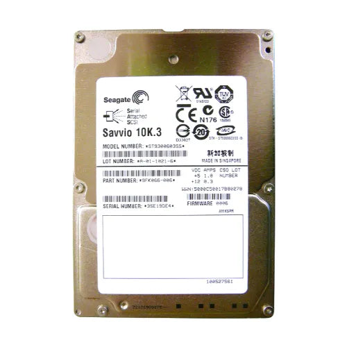 ST9300603SS-DELL-EQ - Dell EqualLogic 300GB 10000RPM SAS 6Gb/s 2.5-Inch Hard Drive