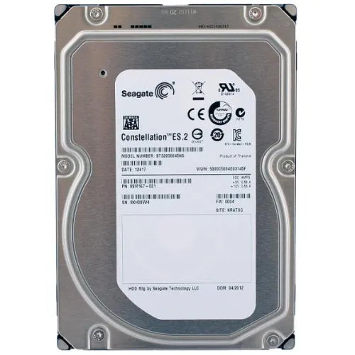 ST9500620SS-DELL - Dell Constellation.2 500GB 7200RPM SAS 6Gb/s 64MB Cache (CE) 2.5-Inch Hard Drive