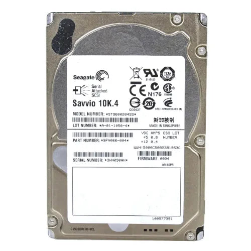 ST9600204SS-DELL - Dell 600GB 10000RPM SAS 6Gb/s 2.5-Inch Hard Drive