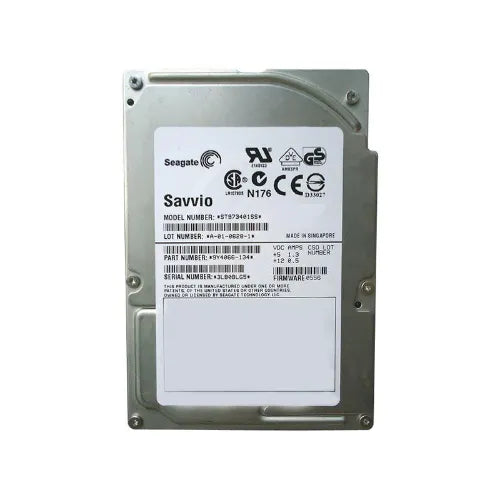 ST973401SS-DELL - Dell Savvio 73GB 10000RPM SAS 3Gb/s 8MB Cache (RoHS) 2.5-Inch Hard Drive
