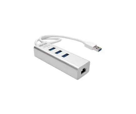U336-U03-GB - Tripp Lite interface hub 1000 Mbit/s Silver