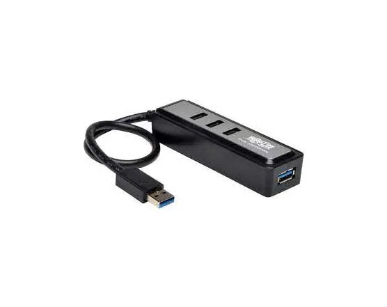 U360-004-MINI - Tripp Lite interface hub 5000 Mbit/s Black