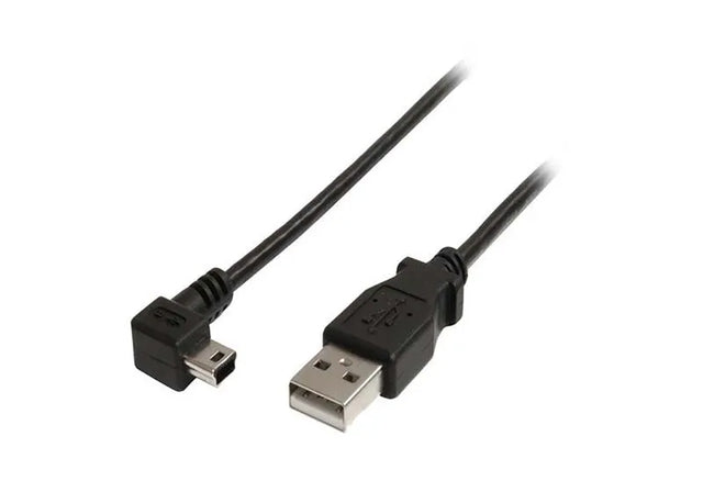 USB2HABM3RA - StarTech 3ft Mini USB Cable A to Right Angle Mini B