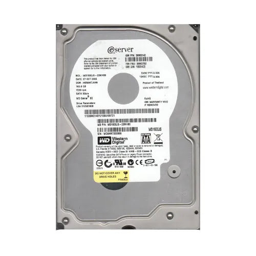 WD1600JS-23MHB0-IBM - IBM 160GB 7200RPM SATA 3Gb/s 8MB Cache 3.5-Inch Hard Drive
