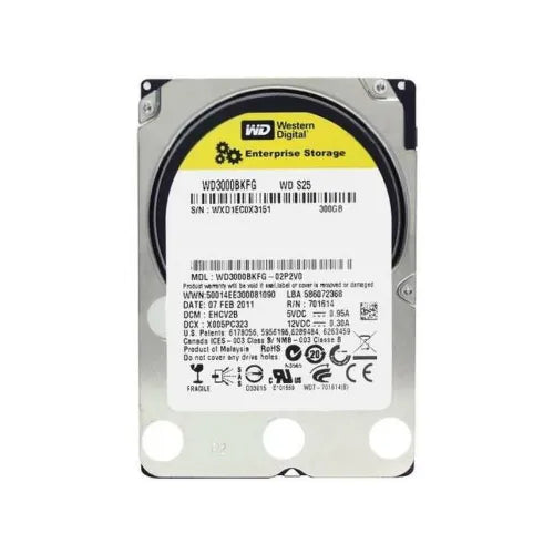 WD3000BKFG-DELL - Dell 300GB 10000RPM SAS 6Gb/s 2.5-Inch Hard Drive