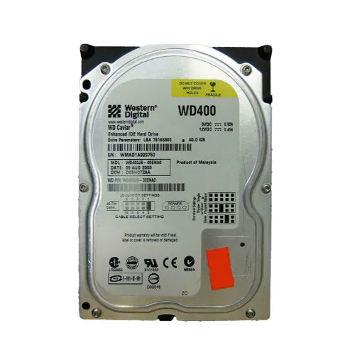 WD400JB-00ENA0-1 - Western Digital Caviar SE 40GB 7200RPM EIDE 8MB Cache (512) 3.5-Inch Hard Drive