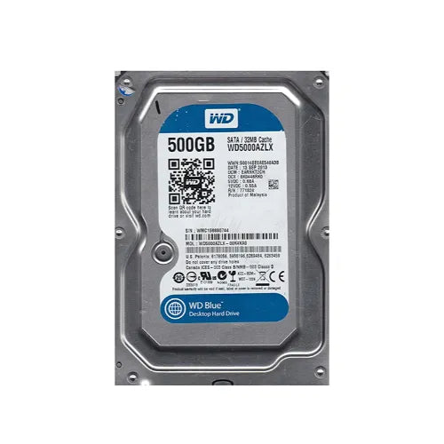 WD5000AZLX-GEN - Western Digital 500GB 7200RPM SATA 6Gb/s 32MB Cache (RoHS) 3.5-Inch Hard Drive