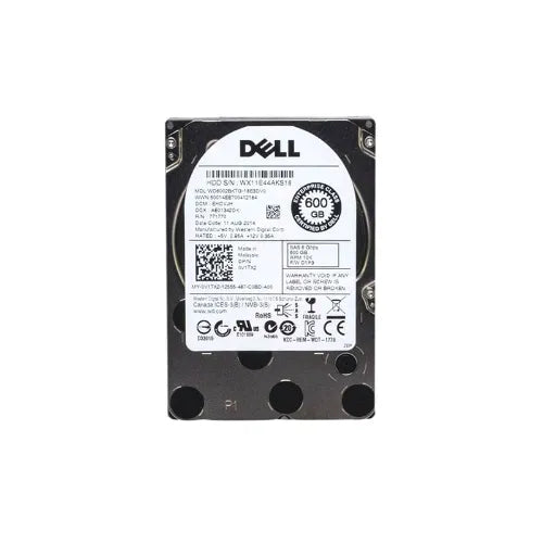 WD6002BKTG-18E3DV0-DELL - Dell 600GB 10000RPM SAS 6Gb/s 2.5-Inch Hard Drive