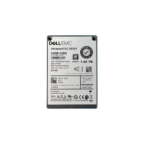 WUSTR1519ASS200-DELL-CLE-Dell 1.92TB 2.5 inch TLC 12Gb/s SAS SSD