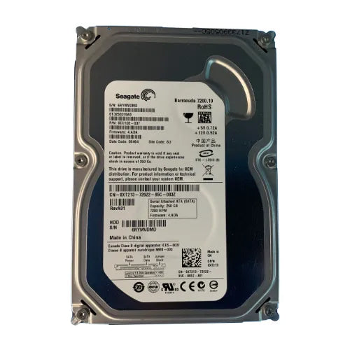 XT213-DEL - Dell 250GB 7200RPM SATA 3Gb/s 8MB Cache 3.5-Inch Hard Drive