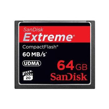 SanDisk - SDCFX-064G-A46-A1 - Extreme 64GB CompactFlash (CF) Memory Card