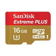 SanDisk - SDSDQXL2-016G-AA - Extreme 16GB Class 10 microSDHC UHS-I Flash Memory Card