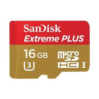 SanDisk - SDSDQXL2-016G-AA - Extreme 16GB Class 10 microSDHC UHS-I Flash Memory Card