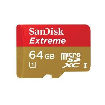 SanDisk - SDSDQXN-064G-G46 - Extreme 64GB Class 10 microSDXC UHS-I Flash Memory Card