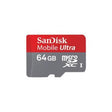 SanDisk - SDSDQY-064G-A11A - 64GB Mobile Ultra microSDXC Class 10 Flash Memory Card