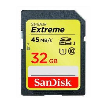 SanDisk - SDSDXN2-032G-G46 - Extreme 32GB Class 10 SDHC Flash Memory Card