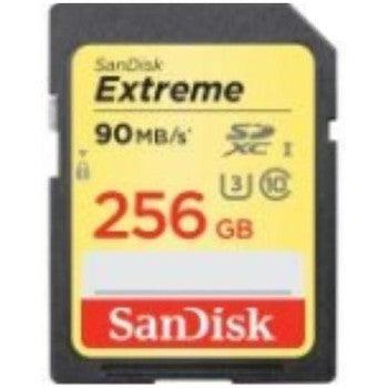 SanDisk - SDSDXVF-256G-ANC - Extreme 256GB SDXC UHS-I Flash Memory Card
