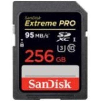 SanDisk - SDSDXXG-256G-ANC - Extreme Pro 256GB SDXC UHS-I Flash Memory Card