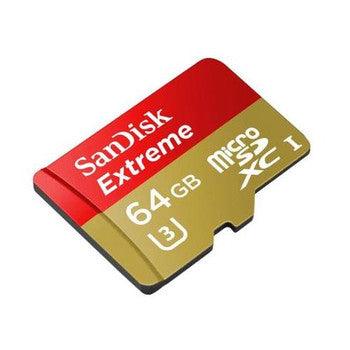 SanDisk - SDSQXNE-064G-AN6 - Extreme 64GB Class 10 microSDXC UHS-I Flash Memory Card
