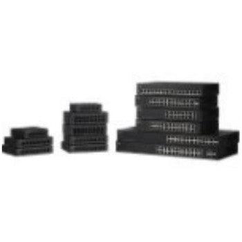 Cisco - SF110D-16-NA - Small Business SF110D-16HP 16-Ports RJ-45 10/100 PoE Unmanaged Wall-mountable Dektop Switch