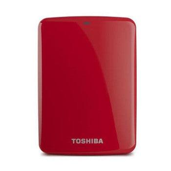 Toshiba - HDTC720XR3C1 - Canvio Connect 2TB 5400RPM USB 3.0 8MB Cache External Hard Drive (Red)