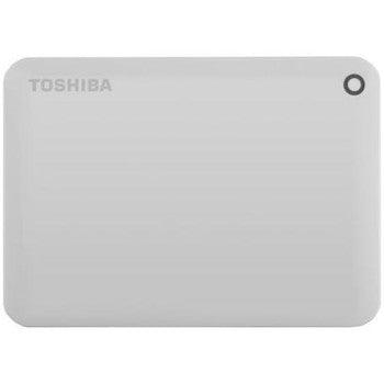 Toshiba - HDTC820XW3C1 - Canvio Connect II 2TB 5400RPM USB 3.0 8MB Cache 2.5-inch External Hard Drive (White)