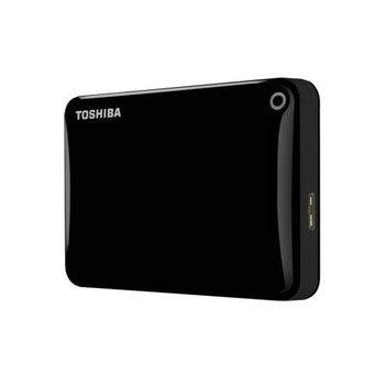 Toshiba - HDTC830EK3CA - Canvio Connect II 3TB 5400RPM USB 3.0 8MB Cache 2.5-inch Portable External Hard Drive (Black)