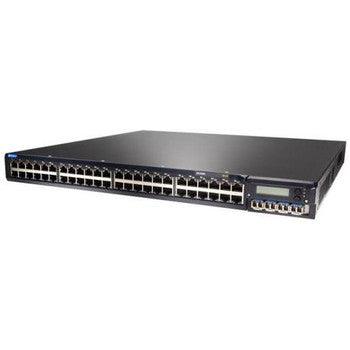 Juniper Networks - EX3200-48T - Juniper EX 3200 48-Ports 10/100/1000Base-T (8 PoE ports) Network Switch with 320W AC PSU