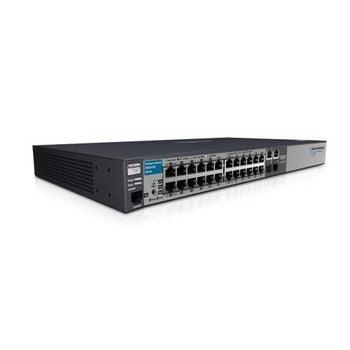 HP - J9019B#ABB - ProCurve E2510-24 24-Ports Managed Stackable Layer-2 Fast Ethernet Switch + 2x10/100/1000Base-T/SFP (mini-GBIC) 1U Rack-Mountable (Refur