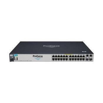 HP - J9086A#ABB - ProCurve E2610-24-PPoE 24-Ports 10/100Base-TX Managed Stackable Fast Ethernet Switch with 2 x SFP (mini-GBIC)