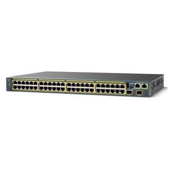 Cisco - WS-C2960S-48TS-S-DDO - Catalyst C2960s 48-Ports 10/100/1000Base-T RJ-45 Manageable Layer2 Rack-mountable 1U Switch with 4x SFP Ports