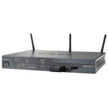 Cisco - Cisco881GK9 - 881 Ethernet Security Router 1 x 10/100Base-TX WAN 4 x 10/100Base-TX LAN