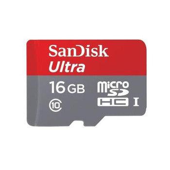 SanDisk - SDSDQUI-016G-U46 - Ultra 16GB Class 10 microSDHC UHS-I Flash Memory Card