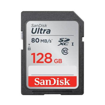 SanDisk - SDSDUNC128GGN6I - Ultra 128GB Class 10 SDXC UHS-I Flash Memory Card