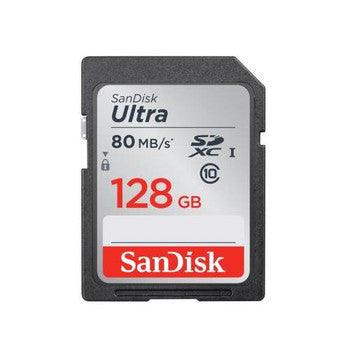 SanDisk - SDSDUNC-128G-AN6 - Ultra 128GB Class 10 SDXC UHS-I Flash Memory Card