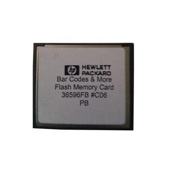 HP - HG281FS - BarCodes & More Compact Flash Card for Compact Flash Slot Based LaserJet Printers