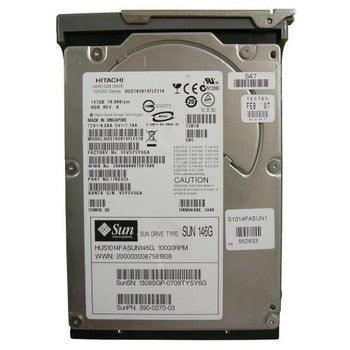 Sun - 390-0270-03 - 147GB 10000RPM Fibre Channel 2 Gbps 3.5 16MB Cache Hard Drive"