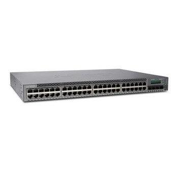 Juniper Networks - EX3300-48P - Juniper EX3300 48-Ports PoE+ 10/100/1000Base-T Switch with 4x SFP+ Uplink Ports