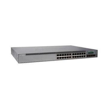 Juniper Networks - EX3300-24P - Juniper EX3300 24-Ports 10/100/1000Base-T Layer 3 Switch with 4 SFP+ uplink ports