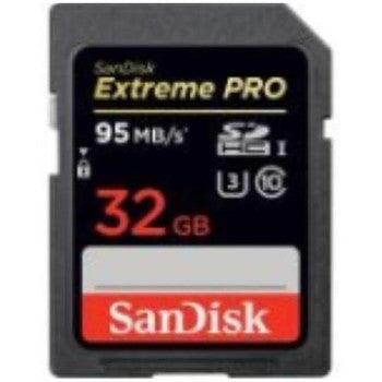 SanDisk - SDSDXVE-032G-GNCI2 - Extreme 32GB Class 10 SDHC UHS-I Flash Memory Card