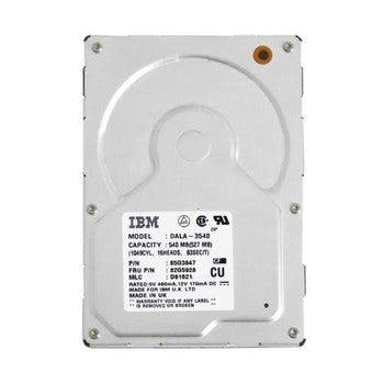 IBM - 85G3847 - Deskstar 540MB 4500RPM ATA/IDE 96KB Cache 3.5-inch Internal Hard Drive