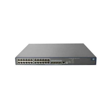 HP - JG252AC#ABA - 5500 24G PoE+ EI Switch With 2 Interface Slots Switch L4 Managed 24 X 10/100/1000 + 4 X Shared SFP Rack Mountable PoE CTO